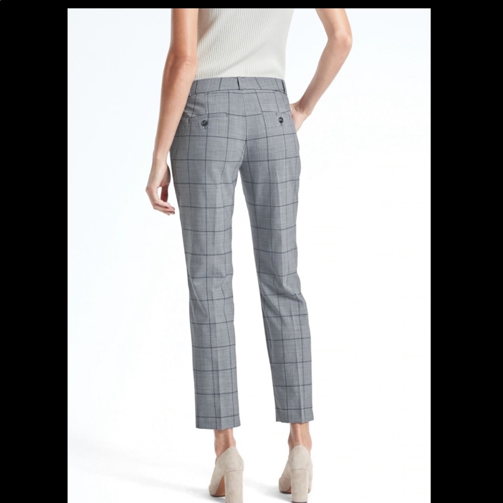 Banana Republic Avery-Fit Wool Ankle Pants